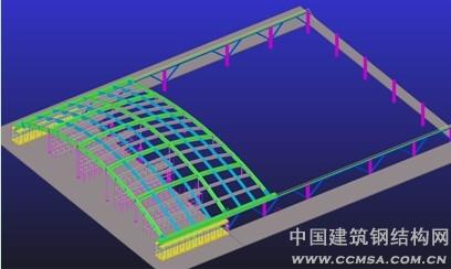 大 跨度鋼結(jié)構(gòu)滑移安裝技術(shù) \