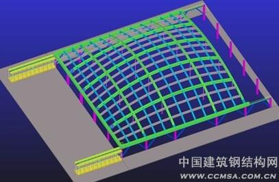 大 跨度鋼結(jié)構(gòu)滑移安裝技術(shù) \